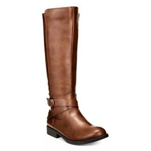 Style & Co Brown Madixe Riding Boots 5.5